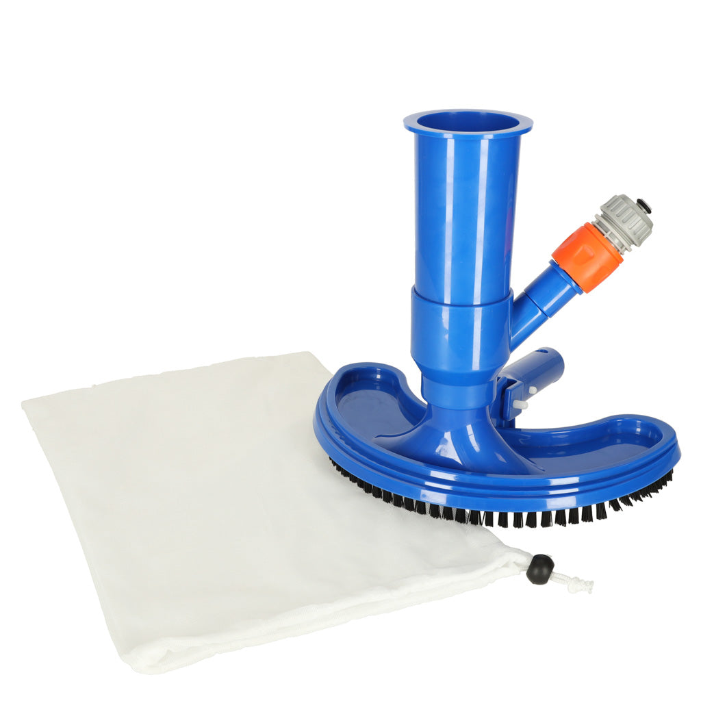 Aspirator de piscină, kit de curățare a fundului iazului cu sac reutilizabil