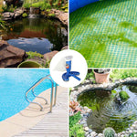 Aspirator de piscină, kit de curățare a fundului iazului cu sac reutilizabil