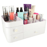 Organizator de cosmetice, cutie, recipient, cutie de bijuterii cu sertare, mare XXL