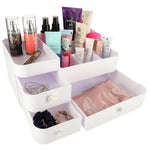Organizator de cosmetice, cutie, recipient, cutie de bijuterii cu sertare, mare XXL