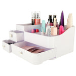 Organizator de cosmetice, cutie, recipient, cutie de bijuterii cu sertare, mare XXL