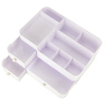 Organizator de cosmetice, cutie, recipient, cutie de bijuterii cu sertare, mare XXL