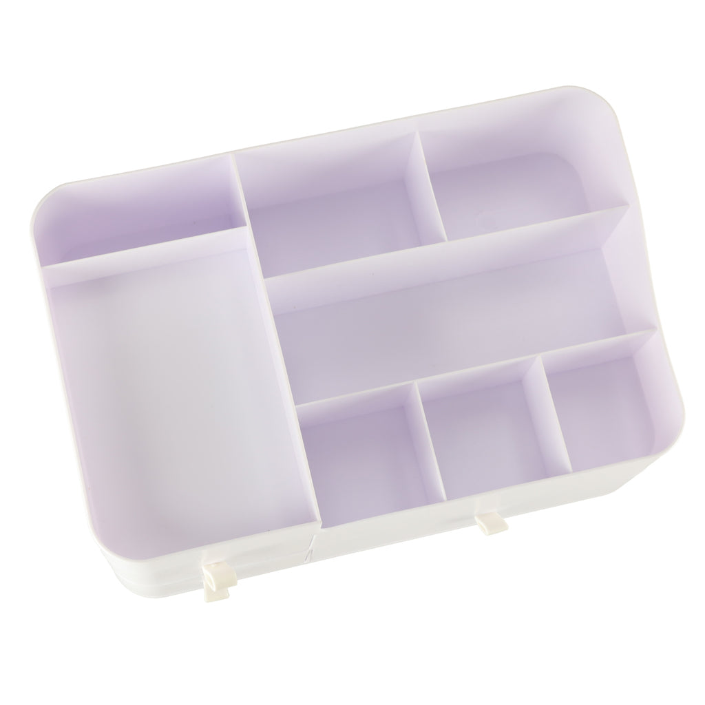 Organizator de cosmetice, cutie, recipient, cutie de bijuterii cu sertare, mare XXL