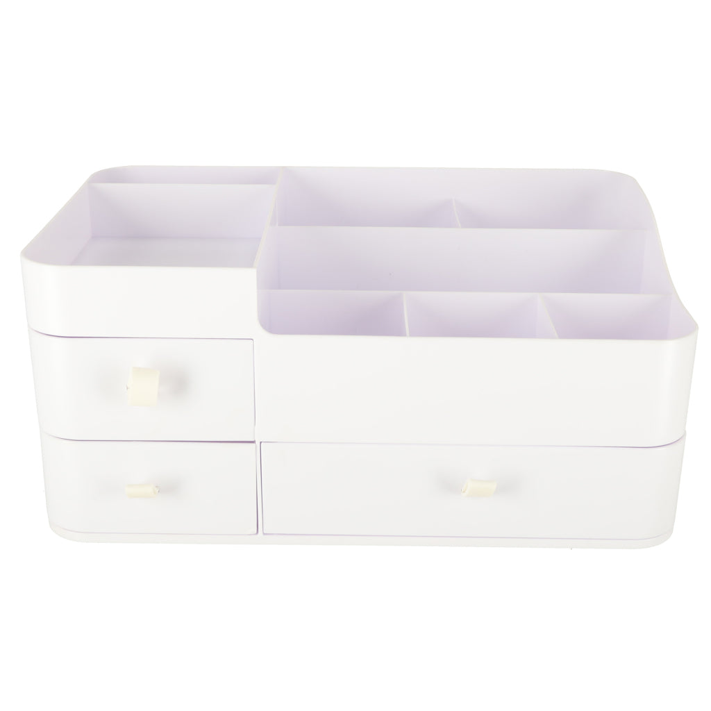 Organizator de cosmetice, cutie, recipient, cutie de bijuterii cu sertare, mare XXL