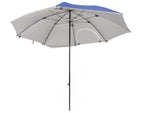 Cort de grădină pliabil, umbrelă de plajă, mare, XXL, 213 cm
