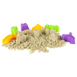 Nisip pentru copii 1100g castel vehicule matrițe figurine set creativ