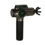 Pistol de masaj, aparat de masaj pentru spate, aparat de masaj pentru corp, afișaj LED, 8 în 1
