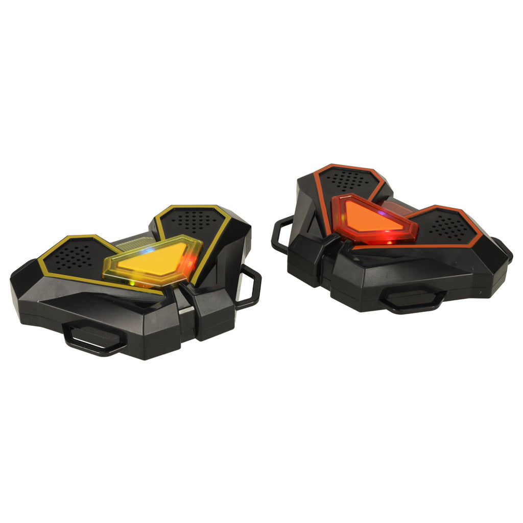 Pistol laser paintball x 2 + țintă interactivă x 2 ETICHETĂ LASER