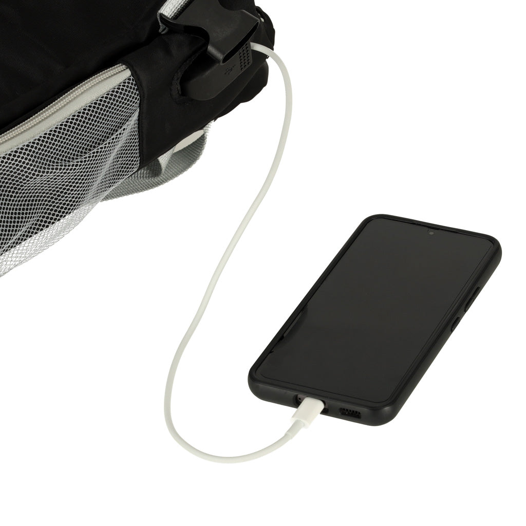 Rucsac de călătorie RYANAIR WIZZAIR USB negru pentru bagaj de mână