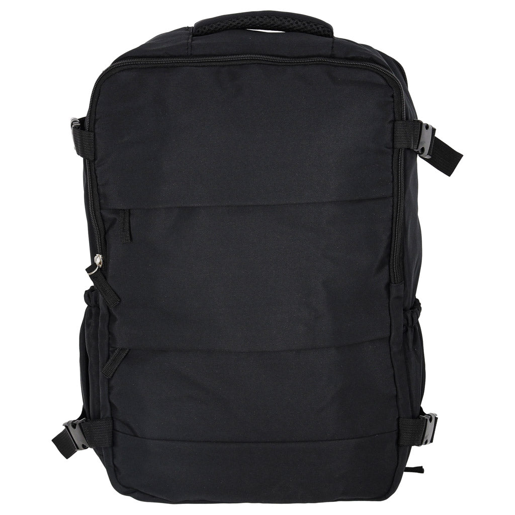 Rucsac turistic cabină călătorie bagaj de mână negru 45 x 30 cm
