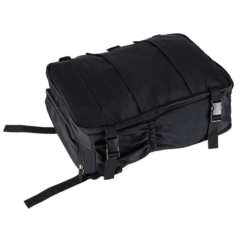Rucsac turistic cabină călătorie bagaj de mână negru 45 x 30 cm