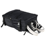 Rucsac turistic cabină călătorie bagaj de mână negru 45 x 30 cm