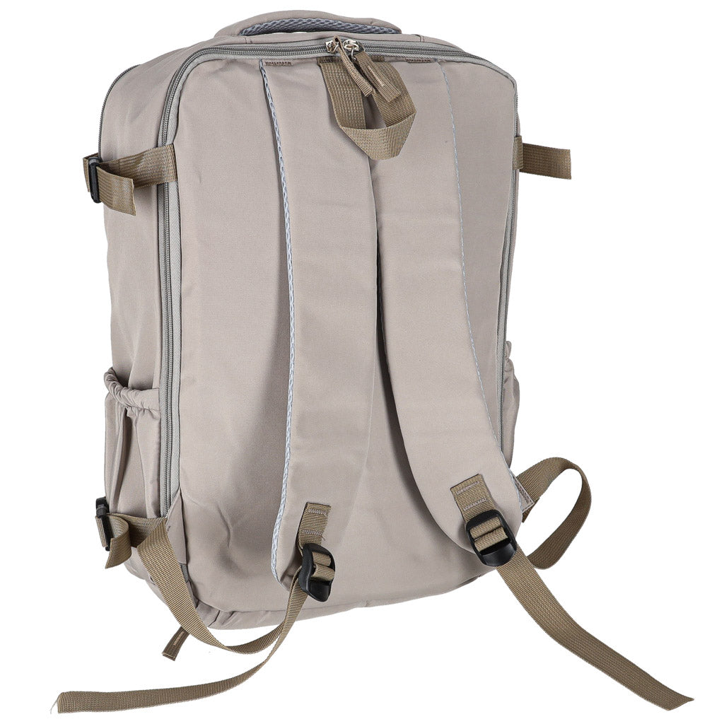 Rucsac cabină turistic, bagaj de mână, gri 45 x 30 cm