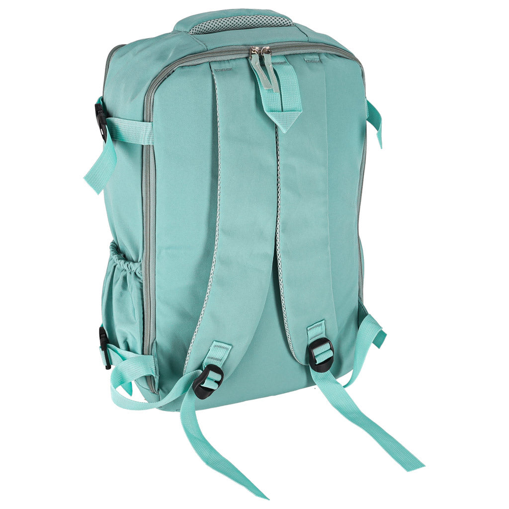 Rucsac turistic cabină călătorie bagaj de mână verde 45 x 30 cm