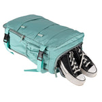 Rucsac turistic cabină călătorie bagaj de mână verde 45 x 30 cm