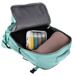Rucsac turistic cabină călătorie bagaj de mână verde 45 x 30 cm