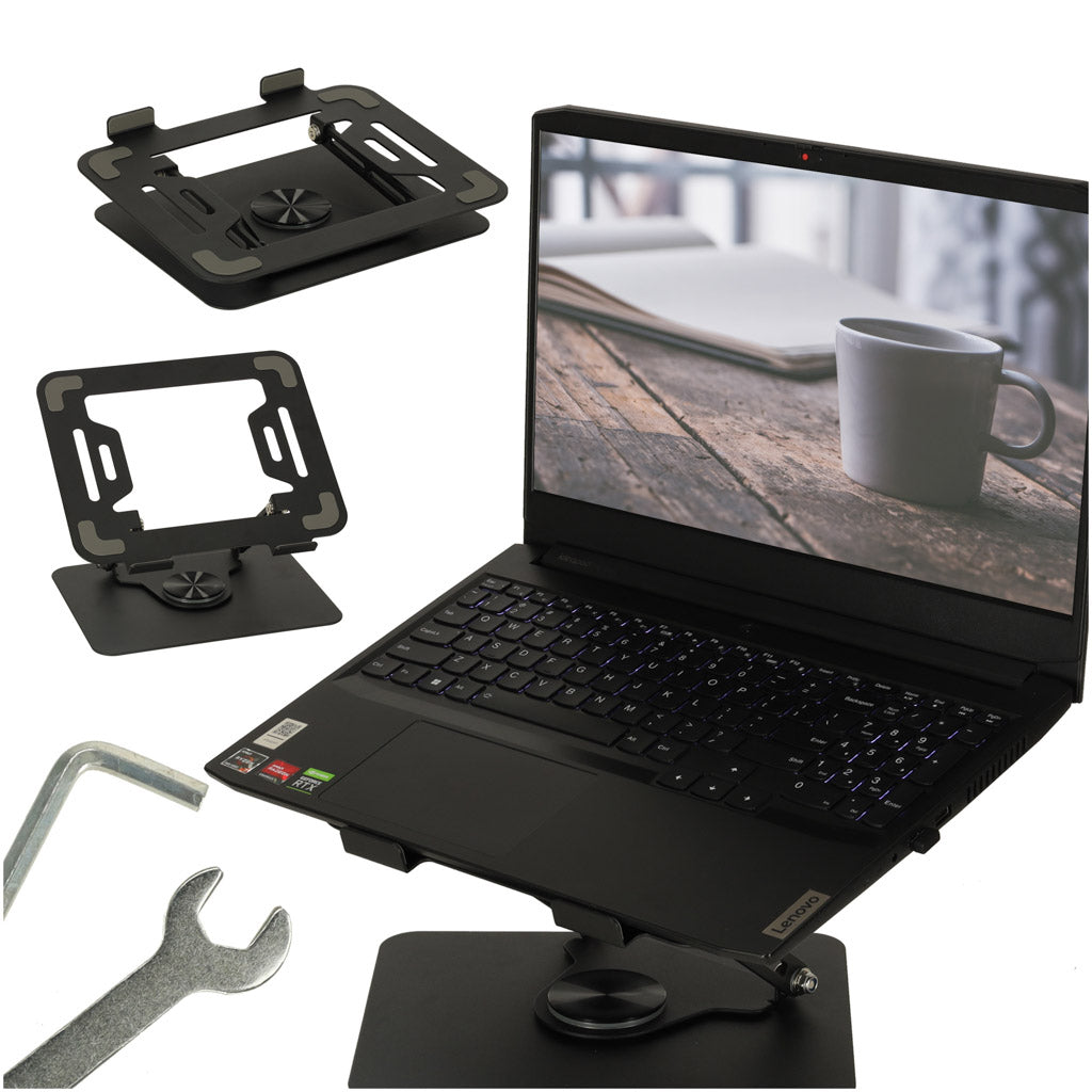 Suport pentru laptop reglabil la 360°, masă ergonomică pentru laptop