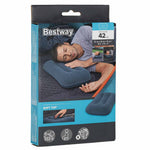 BESTWAY 67121 pernă de călătorie gonflabilă din catifea bleumarin