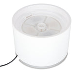 Fântână de apă pentru câini, pisici, animale, adăpător automat, LED, USB, 2,4 l, filtru de curățare