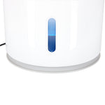 Fântână de apă pentru câini, pisici, animale, adăpător automat, LED, USB, 2,4 l, filtru de curățare