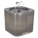Fântână de apă pentru câini, pisici, animale, adăpător automat, USB 2l, filtru de curățare