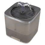 Fântână de apă pentru câini, pisici, animale, adăpător automat, USB 2l, filtru de curățare