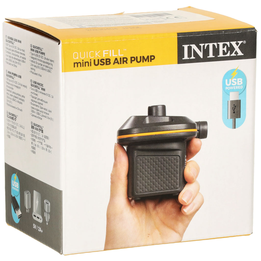 Pompă electrică pentru mini compresor cu saltea de piscină INTEX 66635