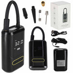 Pompă electrică pentru bicicletă cu baterie externă USB