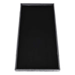 Puf cu compartiment de depozitare pentru șezut, deschis, pliabil, catifea, 76 x 38 x 38 cm, gri