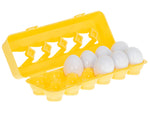 Puzzle educativ sortator forme fructe ouă 12 piese