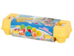 Puzzle educativ sortator forme fructe ouă 12 piese