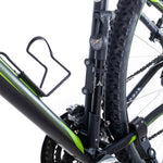 Pompă de bicicletă RALLEX cu manometru, acționată manual, pentru bile de saltea, cu suport pentru bicicletă