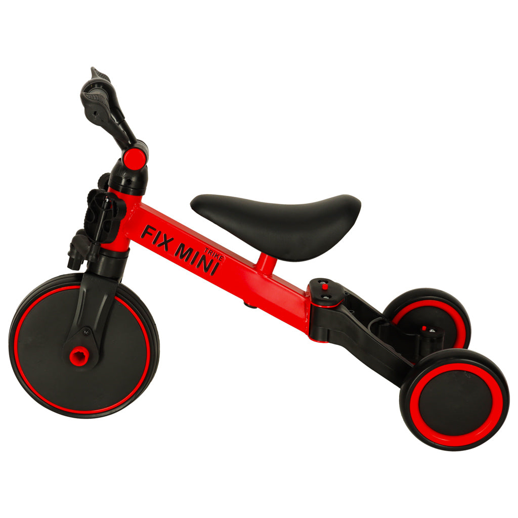 Trike Fix Mini Bicicletă de Echilibru 3-în-1 Roșie