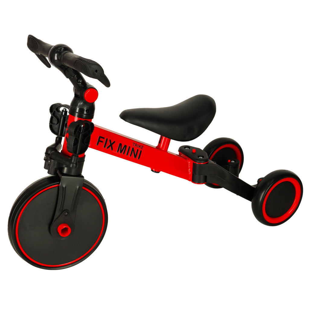 Trike Fix Mini Bicicletă de Echilibru 3-în-1 Roșie