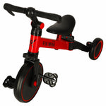 Trike Fix Mini Bicicletă de Echilibru 3-în-1 Roșie
