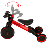 Trike Fix Mini Bicicletă de Echilibru 3-în-1 Roșie