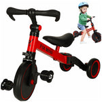 Trike Fix Mini Bicicletă de Echilibru 3-în-1 Roșie