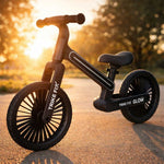 Bicicletă de echilibru Trike Fix Glow LED Neagră