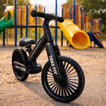 Bicicletă de echilibru Trike Fix Glow LED Neagră