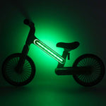 Bicicletă de echilibru Trike Fix Glow LED Verde Neon