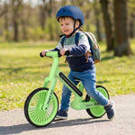 Bicicletă de echilibru Trike Fix Glow LED Verde Neon