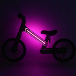 Bicicletă de echilibru Trike Fix Glow LED roz