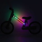 Bicicletă de echilibru Trike Fix Glow LED roz