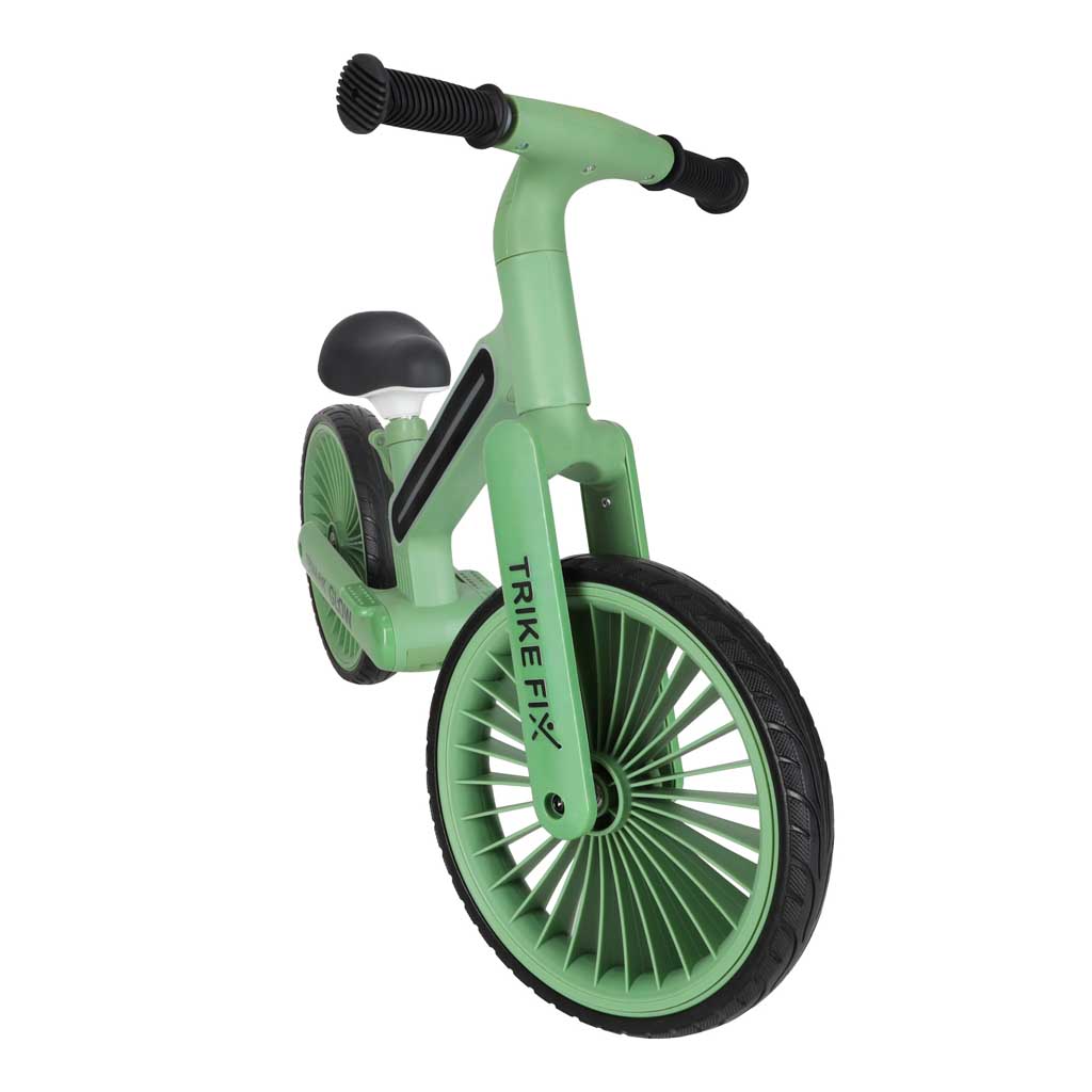 Bicicletă de echilibru Trike Fix Glow LED Verde