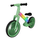 Bicicletă de echilibru Trike Fix Glow LED Verde