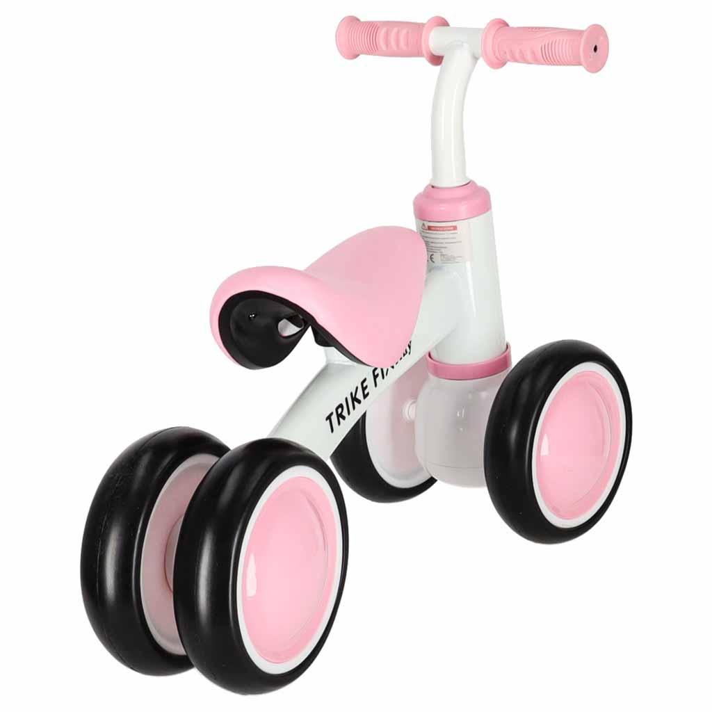 Bicicletă de echilibru Trike Fix Tiny V2 roz