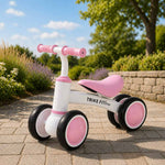 Bicicletă de echilibru Trike Fix Tiny V2 roz