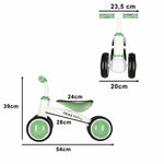 Bicicletă de echilibru Trike Fix Tiny V2 verde