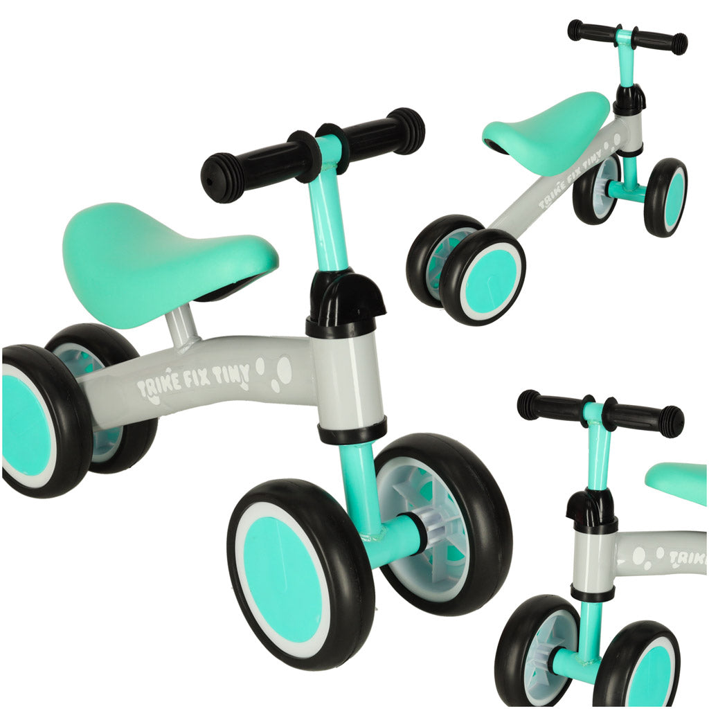 Bicicletă de echilibru Trike Fix Tiny, mentă