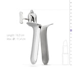 Speculum vaginal Collins Sinner Gear, oțel inoxidabil, argintiu, 16 cm